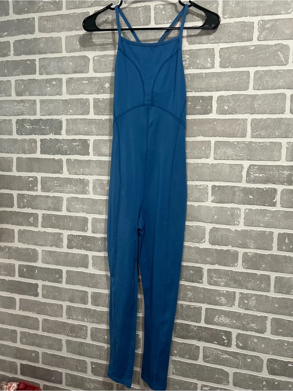 Free People FP Movement Side To Side‎ Jumpsuit in Blue